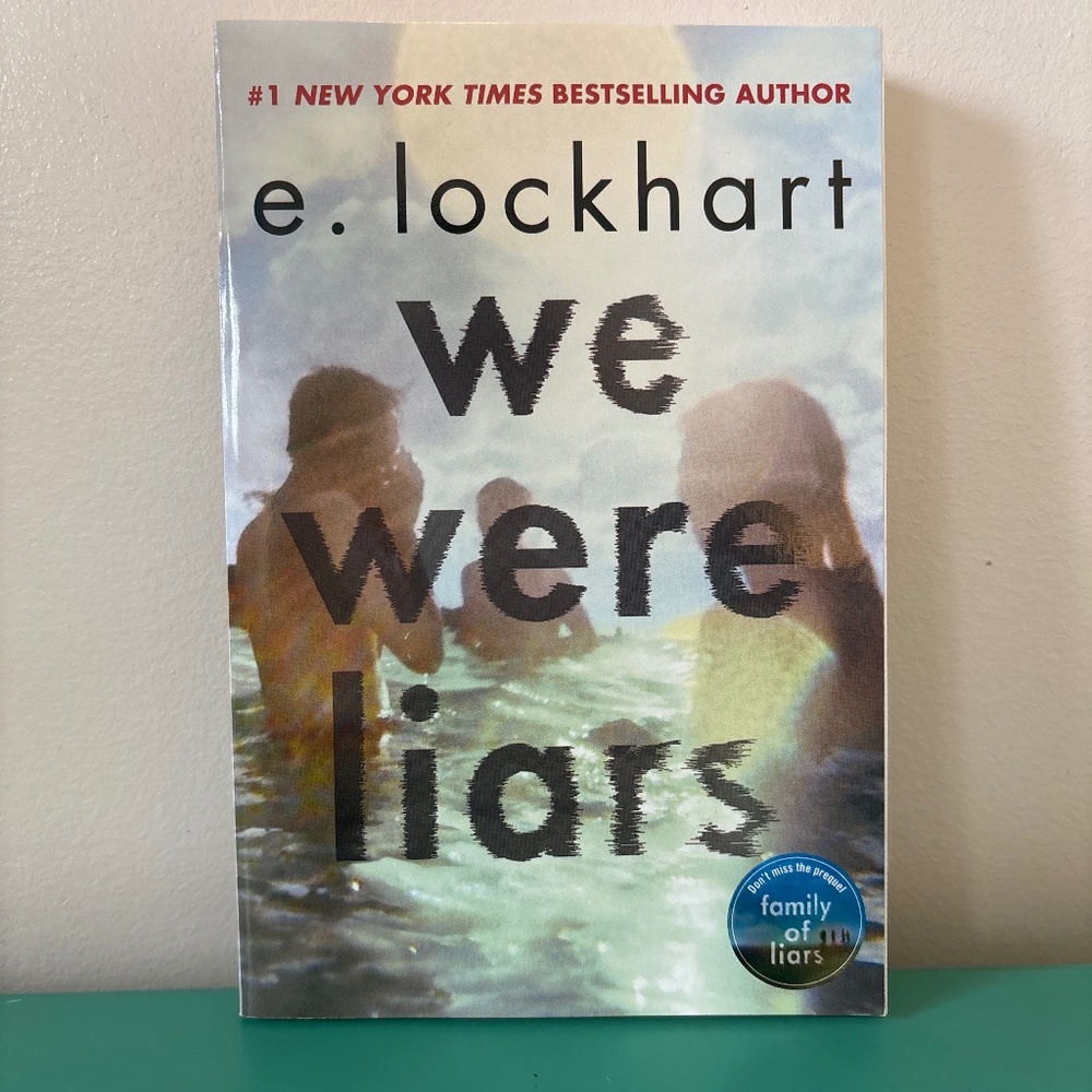 We were liars book by e. Lockhart